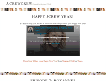 Tablet Screenshot of jcrewcrew.com